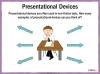 Presentational Devices Teaching Resources (slide 3/8)